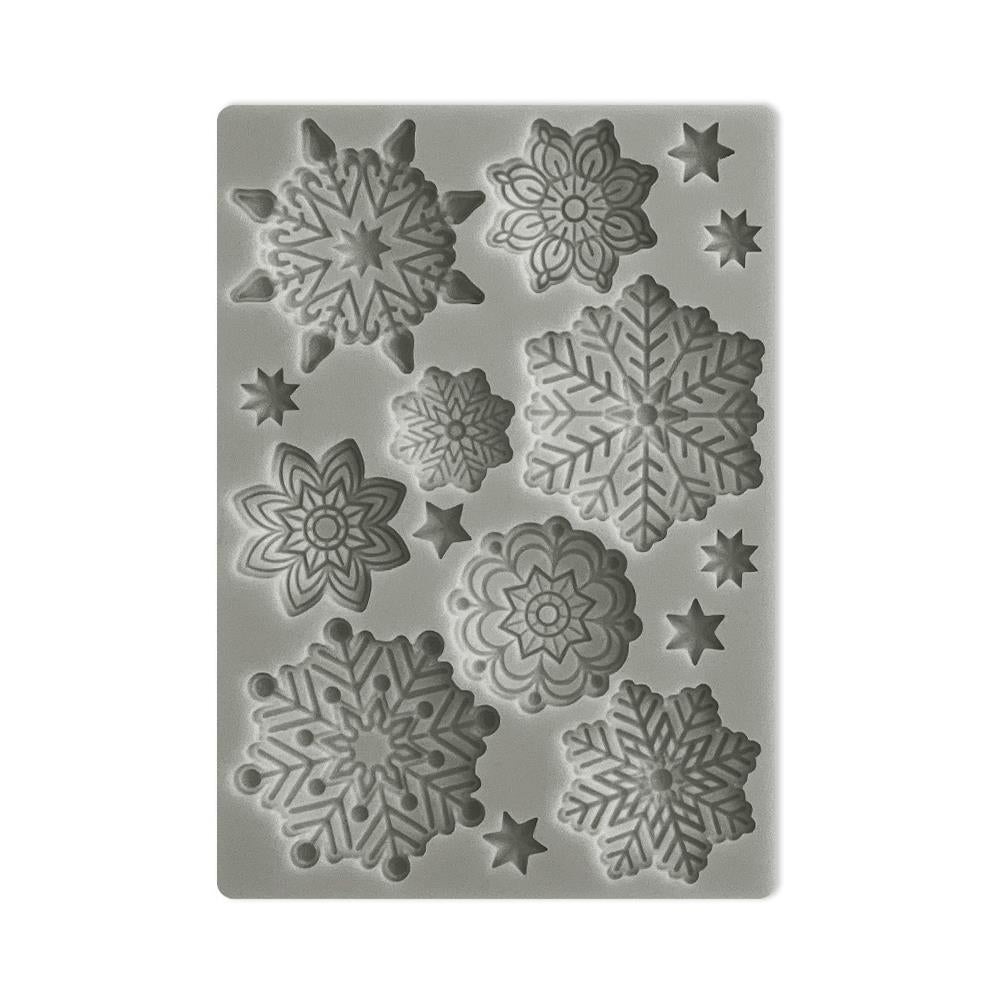 Stamperia A6 Silicone Mould: Snowflakes (KACM18)