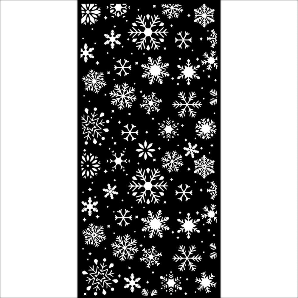 Stamperia 4.72"X9.84" Stencil: Snowflakes (KSTDL82)