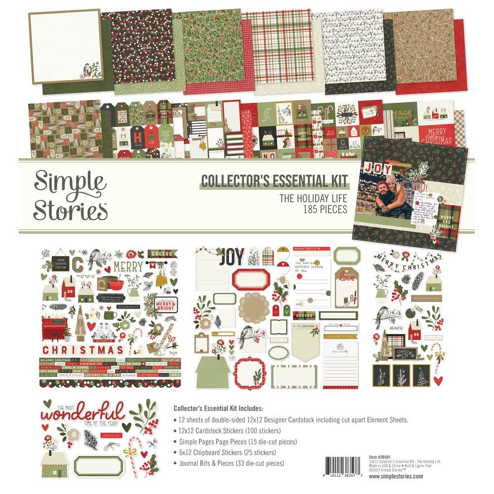 Simple Stories The Holiday Life 12"X12" Collector's Essential Kit (THL20501)