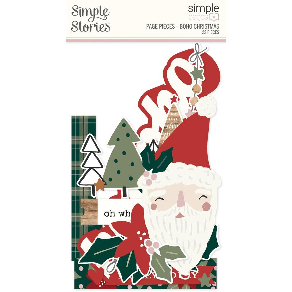 Simple Stories Boho Christmas Simple Pages Page Pieces (SSSPPP20630)