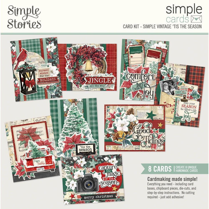 Simple Stories Simple Vintage 'Tis The Season Simple Cards Card Kit (SVS20736)
