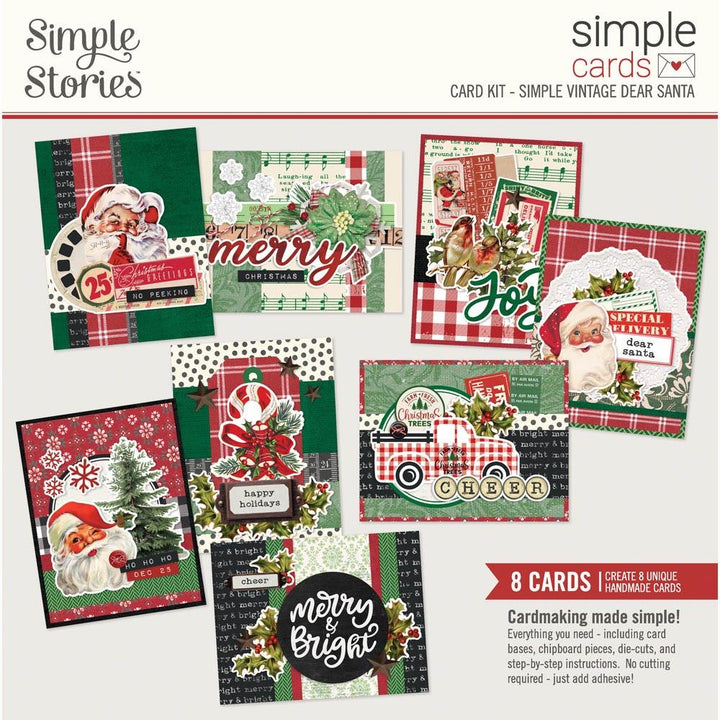 Simple Stories Simple Vintage Dear Santa Simple Cards Card Kit (SVD20836)