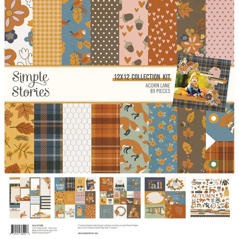Simple Stories Acorn Lane 12"X12" Collection Kit (AL21000)