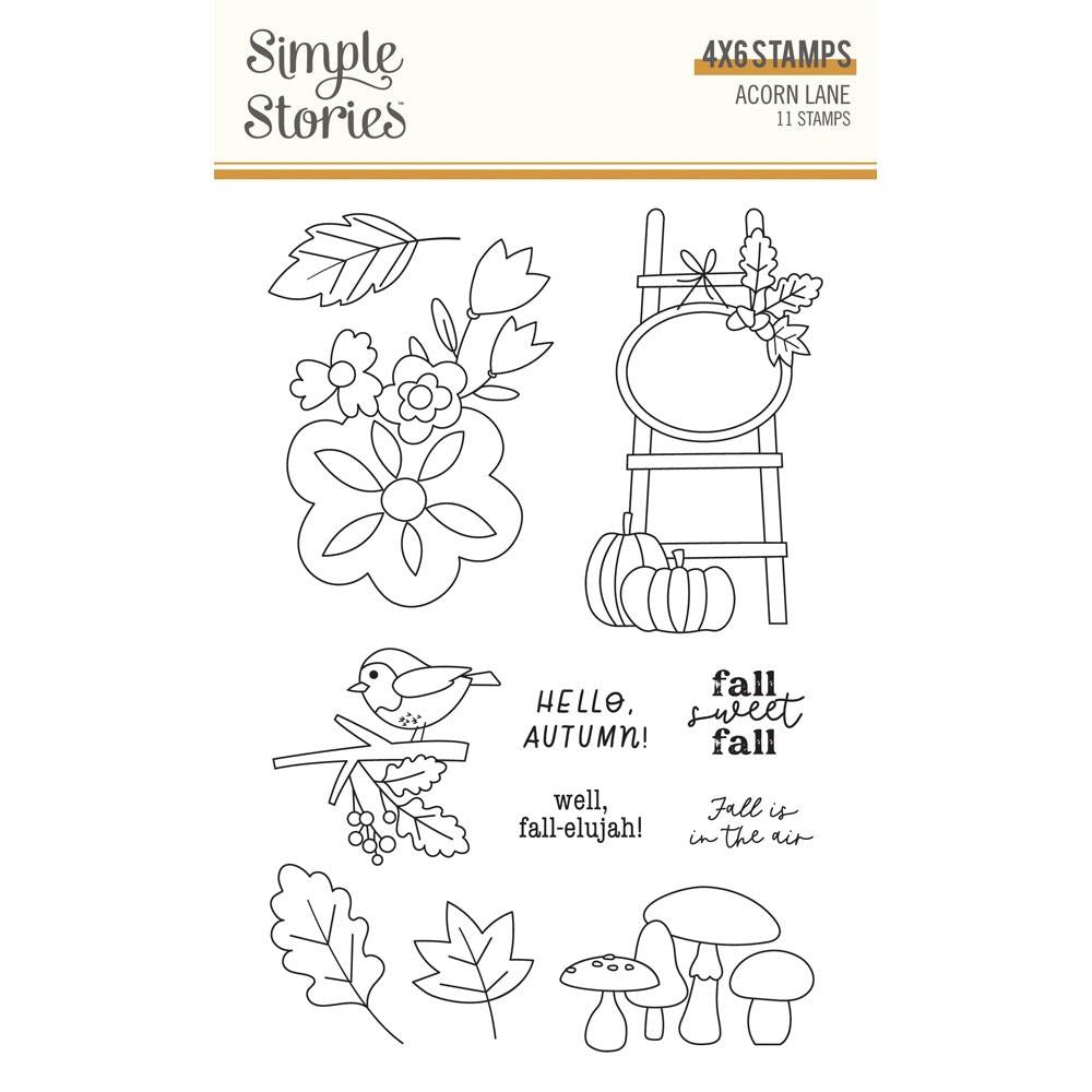 Simple Stories Acorn Lane Photopolymer Clear Stamps (AL21016)