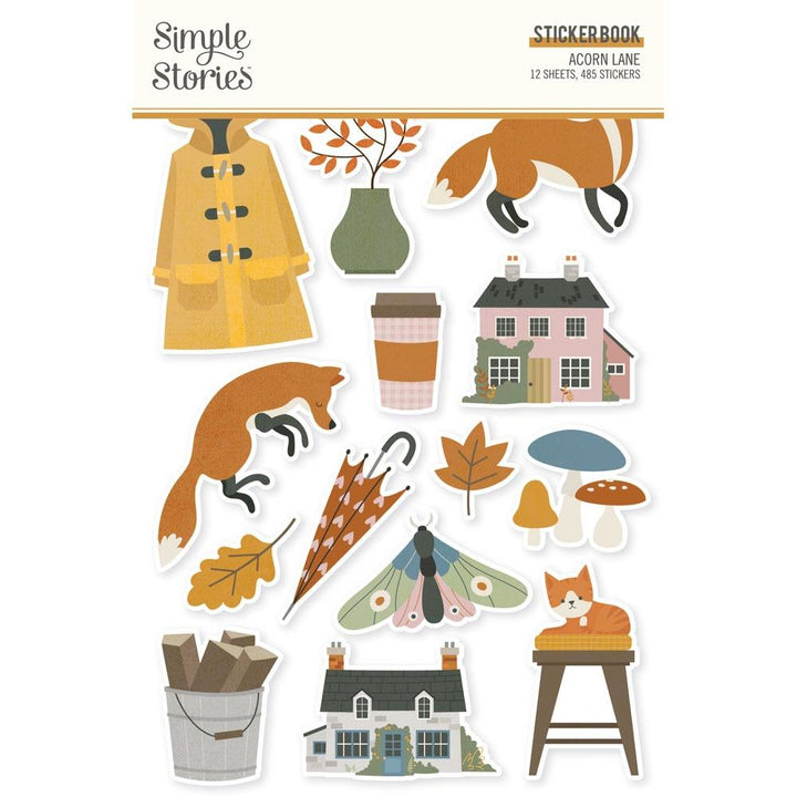 Simple Stories Acorn Lane Sticker Book (AL21023)
