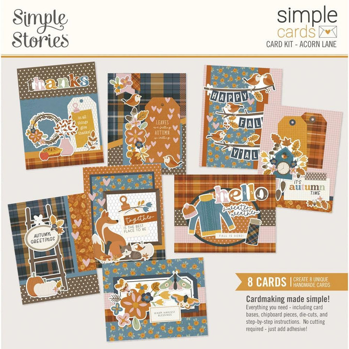 Simple Stories Acorn Lane Simple Cards Card Kit (AL21031)