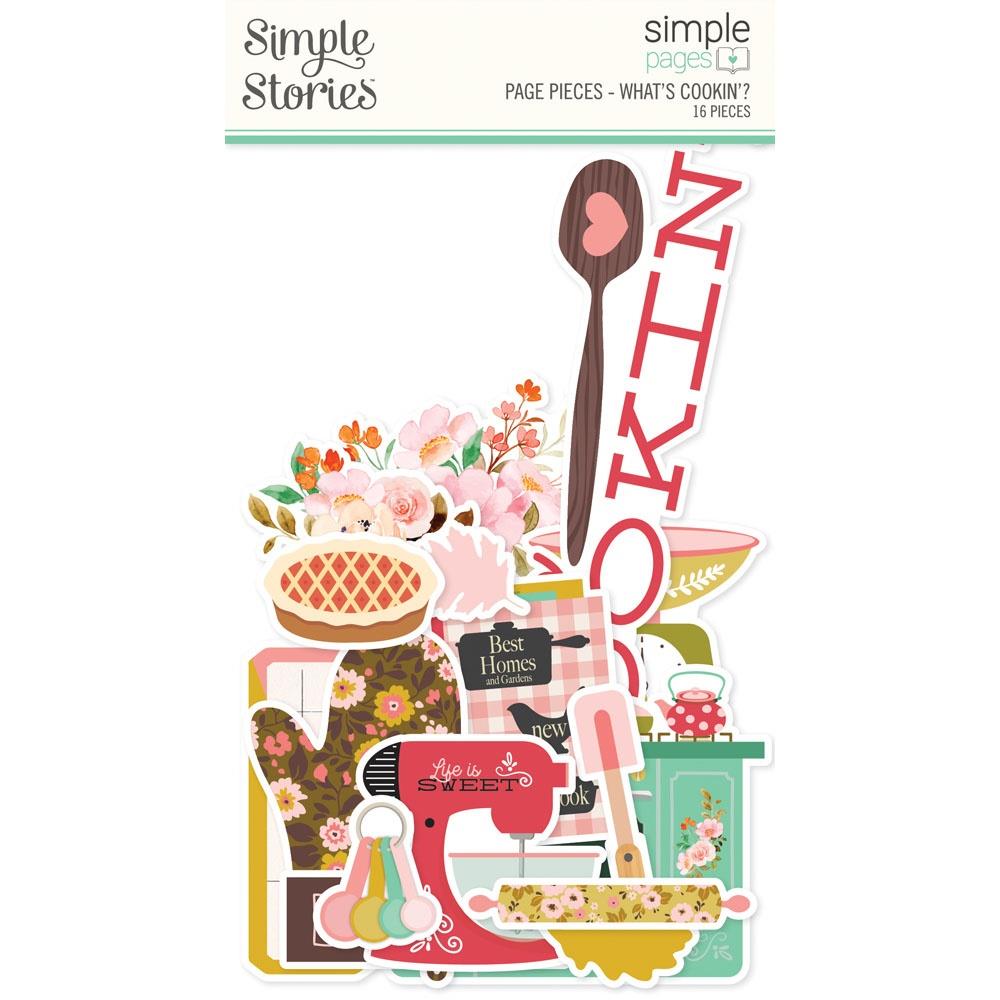 Simple Stories What's Cookin'? Simple Pages Page Pieces (SSSPPP21130)
