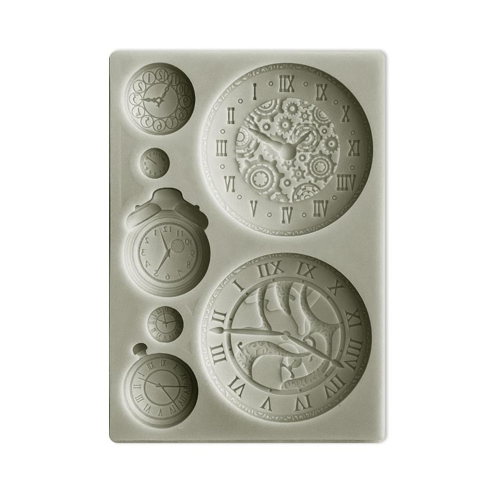 Stamperia Around The World A6 Silicone Mould: Clocks (KACM14)