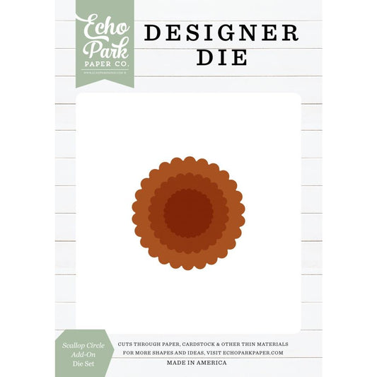 Echo Park Add-On Die Set: Scallop Circle (DIE1412)