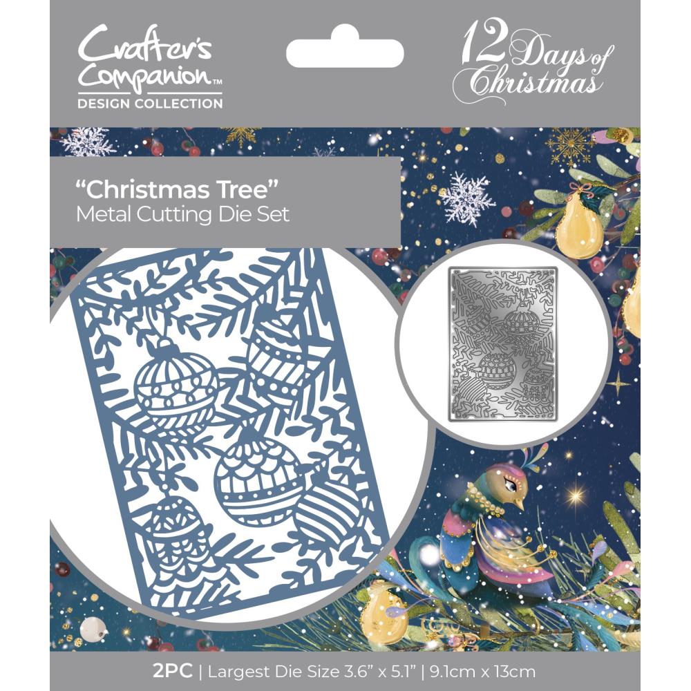 Crafter's Companion Twelve Days Of Christmas Create A Card Die: Christmas Tree (CMDCADCT)
