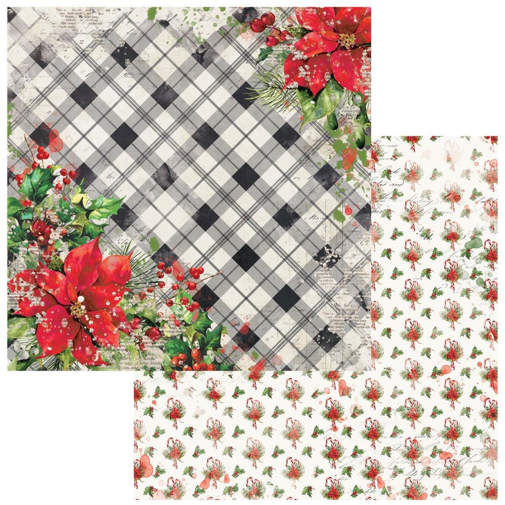 49 and Market Christmas Spectacular 2023 12"X12" Double-Sided Cardstock: Homespun (49CS1224159)