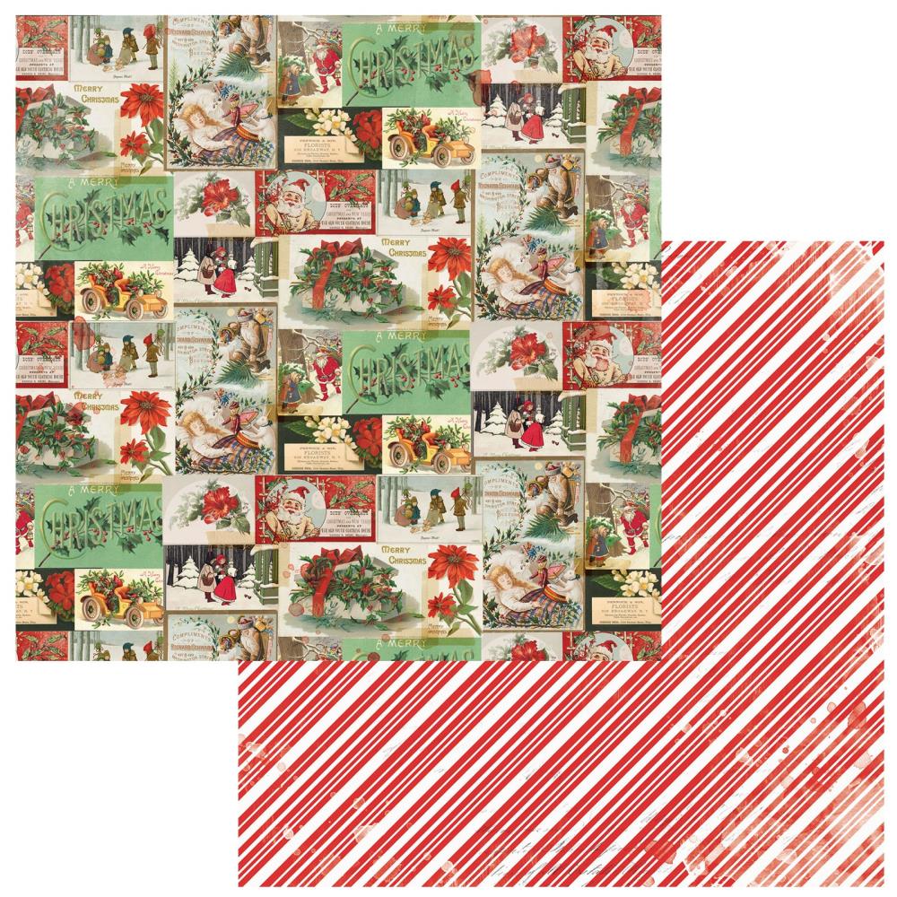 49 and Market Christmas Spectacular 2023 12"X12" Double-Sided Cardstock: Vignettes (49CS1224173)
