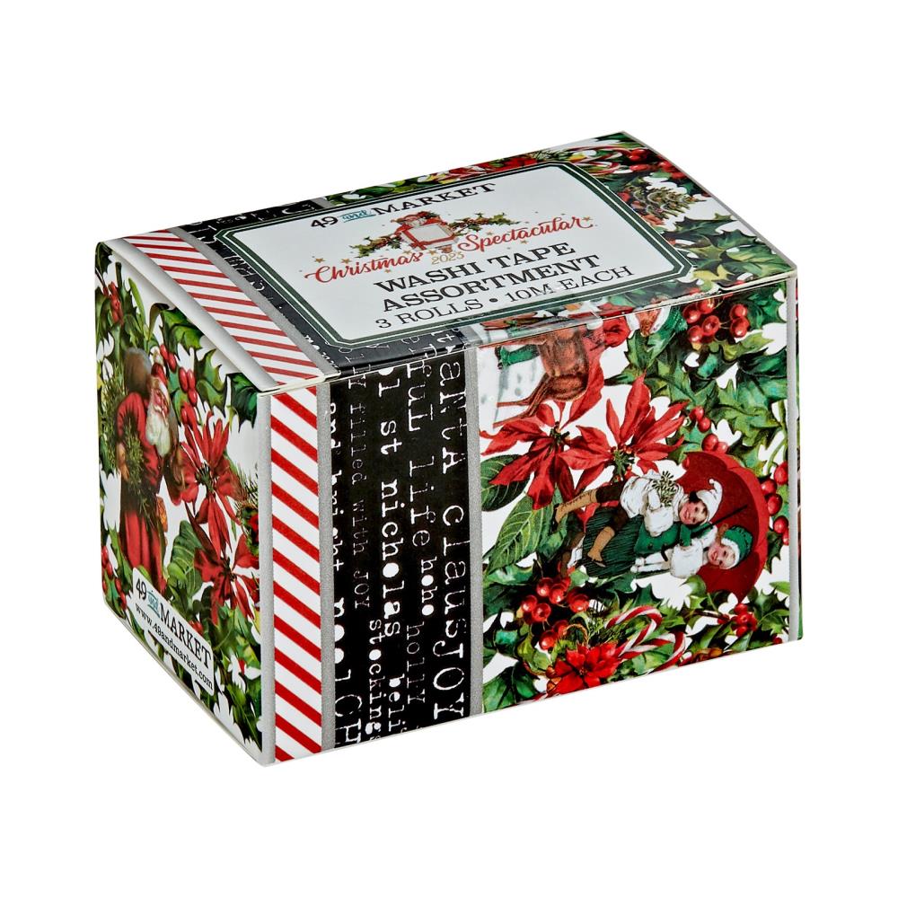 49 and Market Christmas Spectacular 2023 Washi Tape Set, 3/Pkg (S2324470)