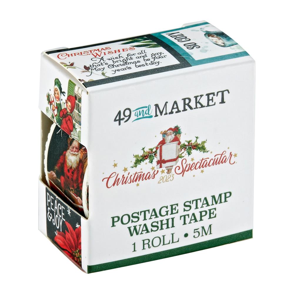 49 and Market Christmas Spectacular 2023 Washi Tape Roll: Postage Washi (S2323848)