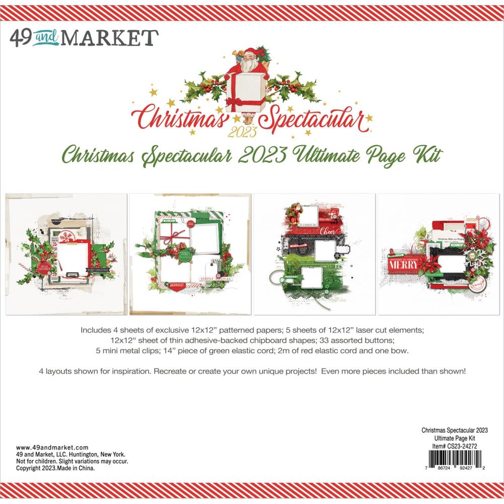 49 and Market Christmas Spectacular 2023 Ultimate Page Kit (S2324272)
