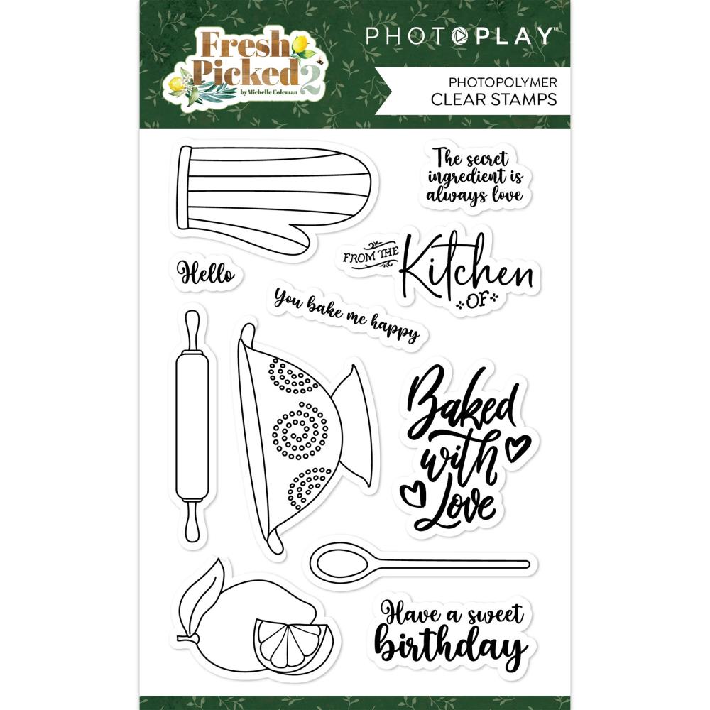 PhotoPlay Fresh Picked 2 Clear Stamps (FPT3760)