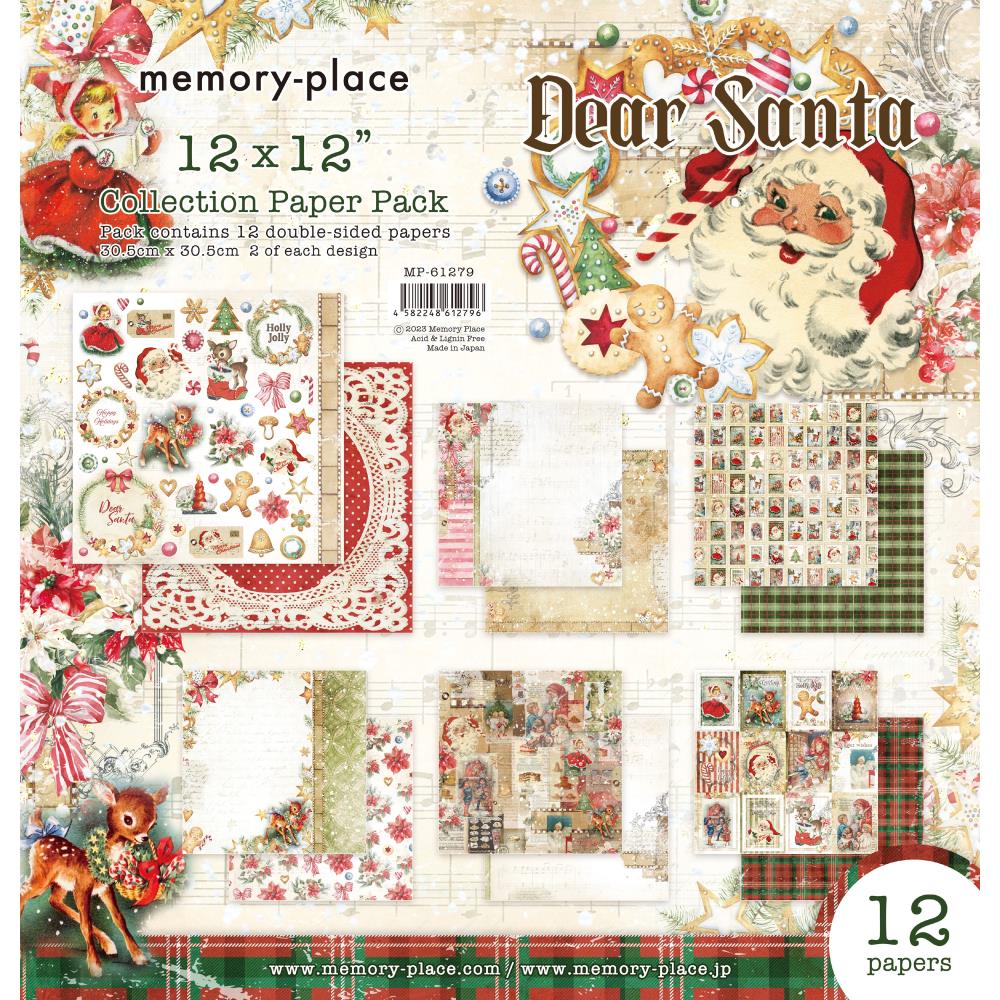 Memory Place Dear Santa 12"X12" Collection Pack (MP61279)