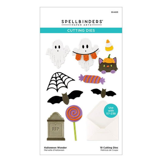 Spellbinders Etched Dies: Envelope Full of Wonder - Halloween Wonder (S5603)