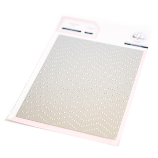 Pinkfresh Studio Die: Dotted Chevron Coverplate (PF211823)