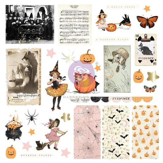 Prima Marketing Twilight Cardstock Ephemera: Bewitching, 64/Pkg, By Frank Garcia (FG980931)