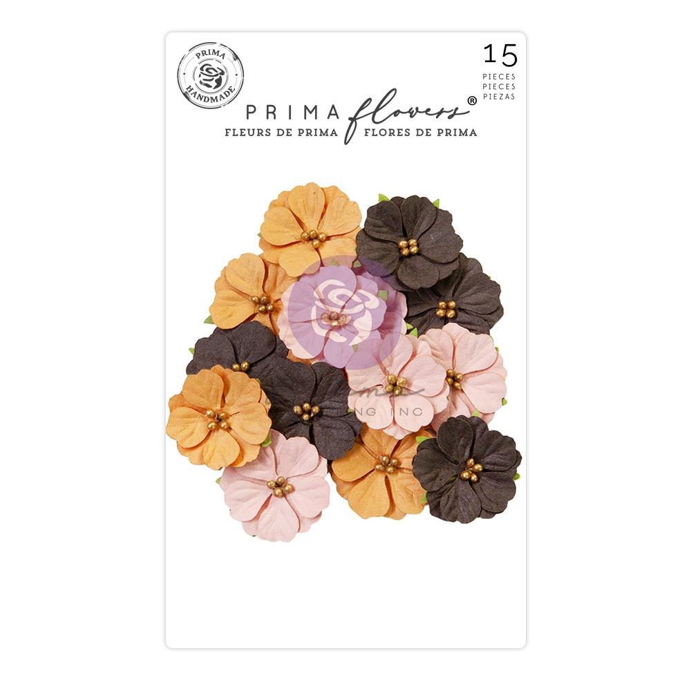 Prima Marketing Twilight Mulberry Paper Flowers: Witches Brew (FG667870)