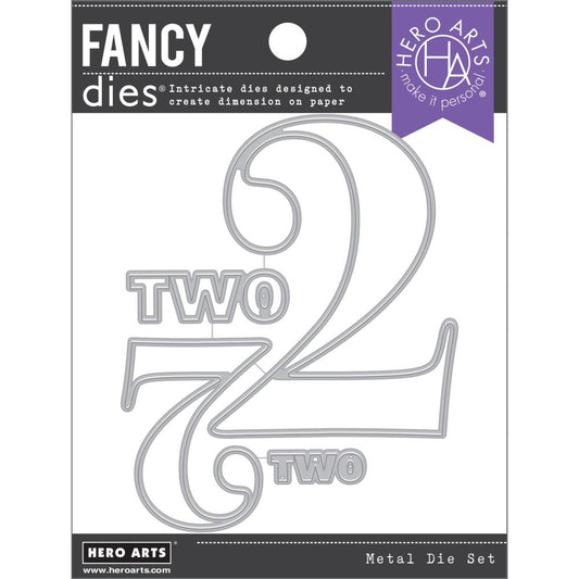 Hero Arts Fancy Dies: Number Two (HADF148)