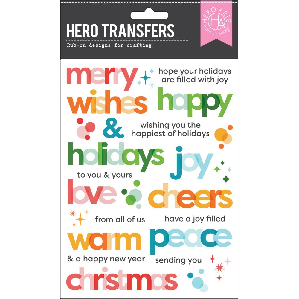 Hero Arts Hero Transfers: Holiday Messages (HART111)