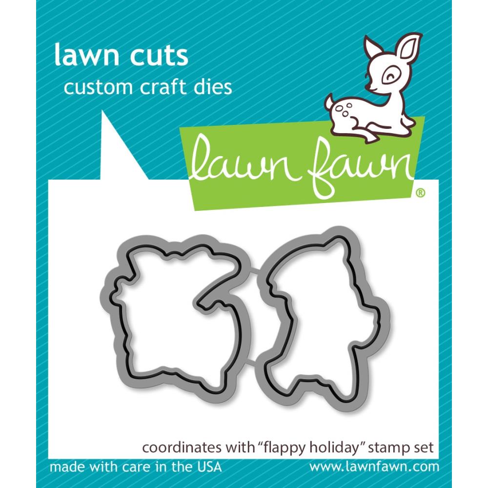 Lawn Fawn Lawn Cuts Custom Craft Die: Flappy Holiday (LF3230)