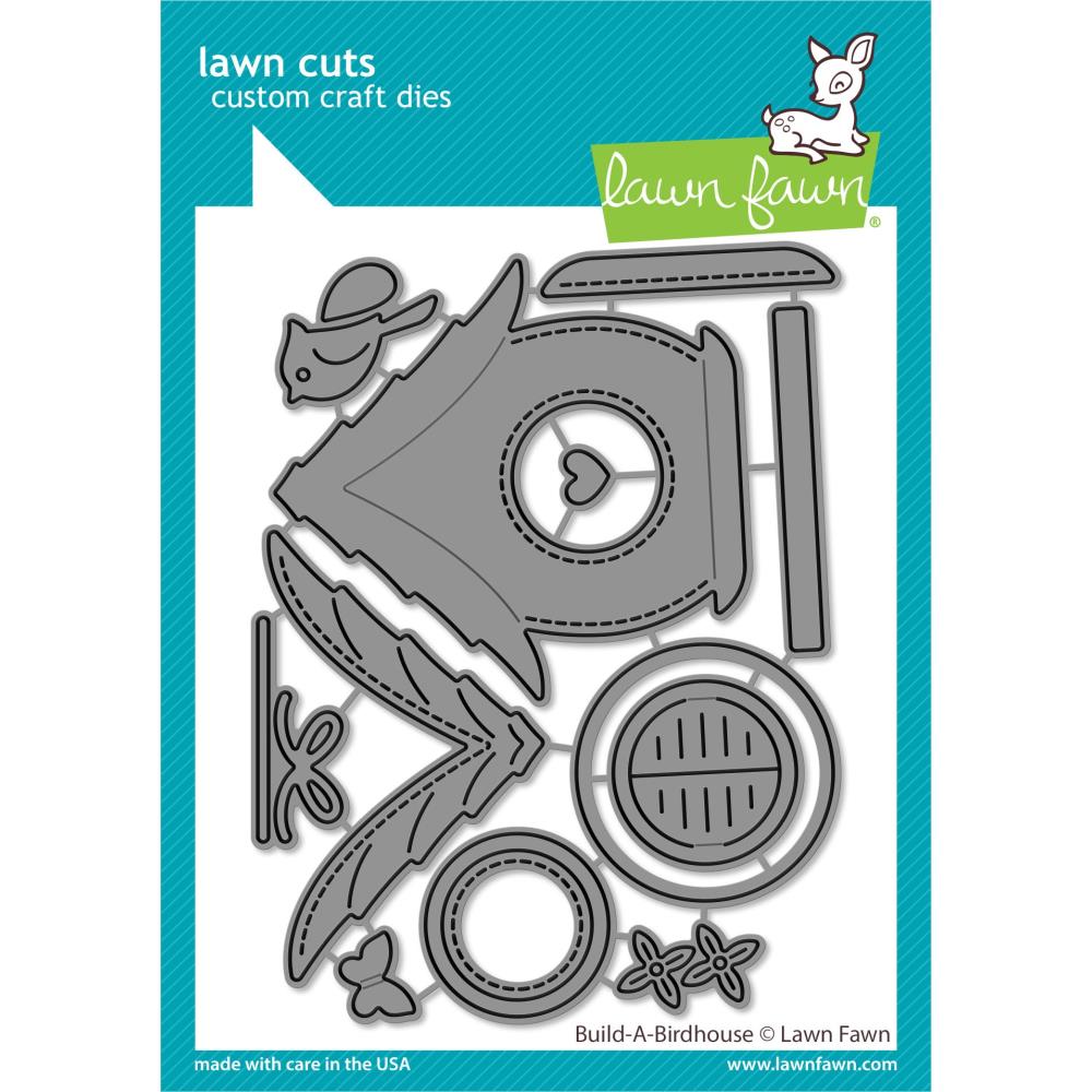 Lawn Fawn Lawn Cuts Custom Craft Die: Build-A-Birdhouse (LF3251)