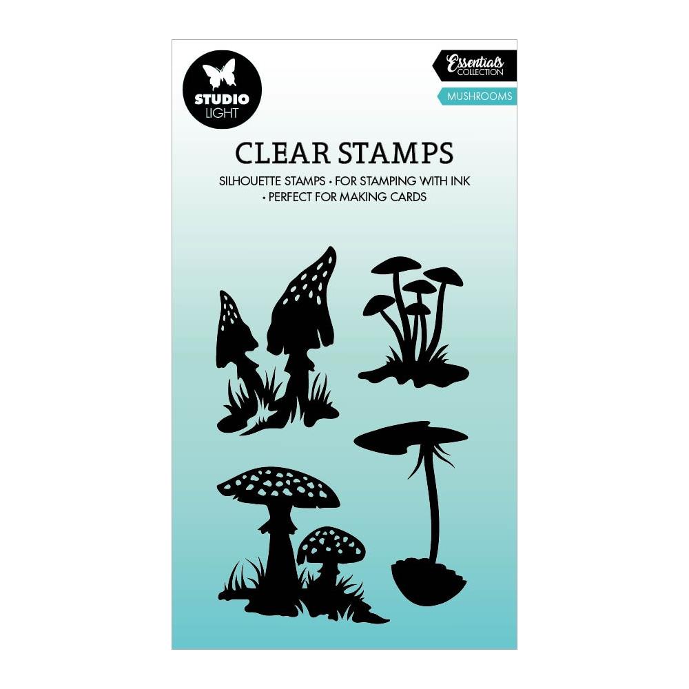 Studio Light Essentials Clear Stamp: Nr. 495, Mushrooms (SSAMP495)