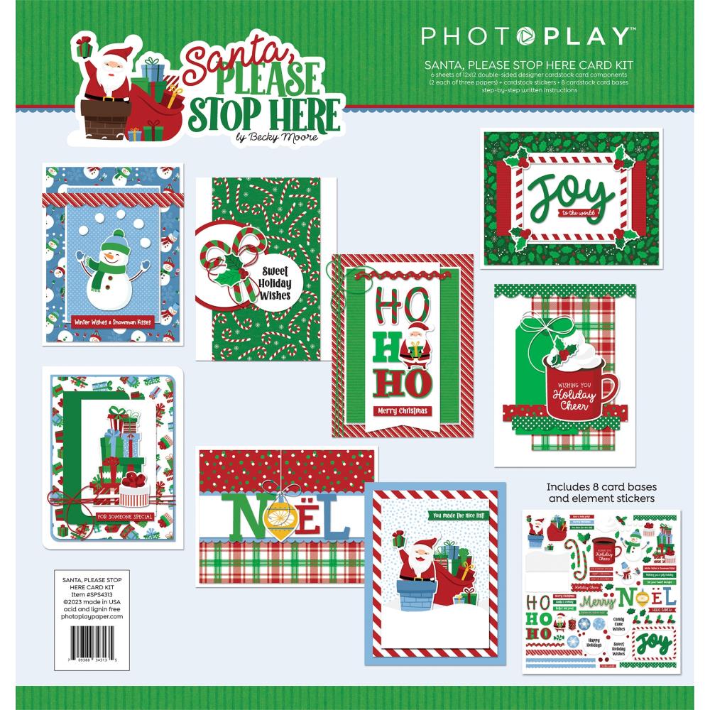 PhotoPlay Santa Please Stop Here Card Kit (SPS4313)