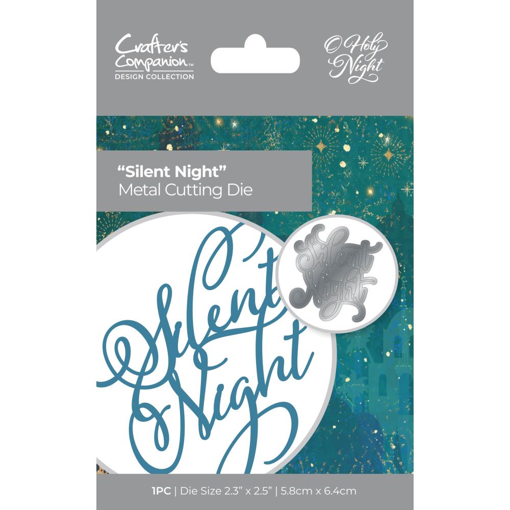 Crafter's Companion O' Holy Night Metal Die: Silent Night (MDSILENT)