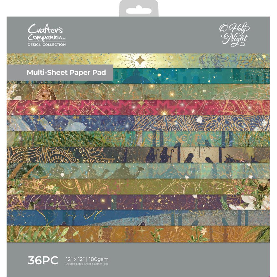Crafter's Companion Neon Dreams 12 x 12 Paper Pad - 24 Sheets - 21872428