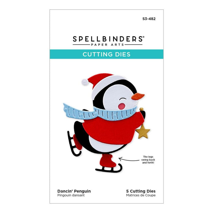 Spellbinders Etched Dies: Dancin' Penguin (S3482)