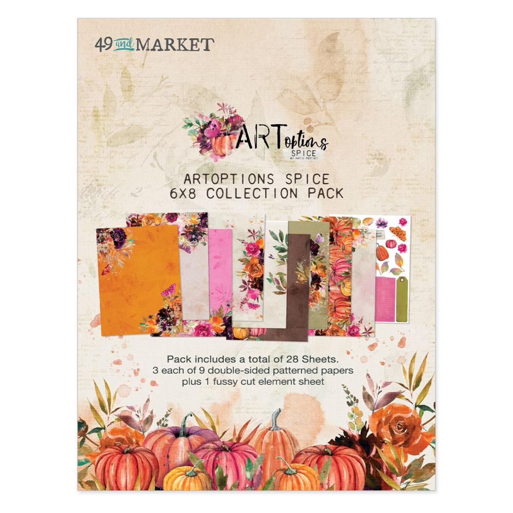 49 and Market ARToptions Spice 6"X8" Collection Pack (AOS25156)