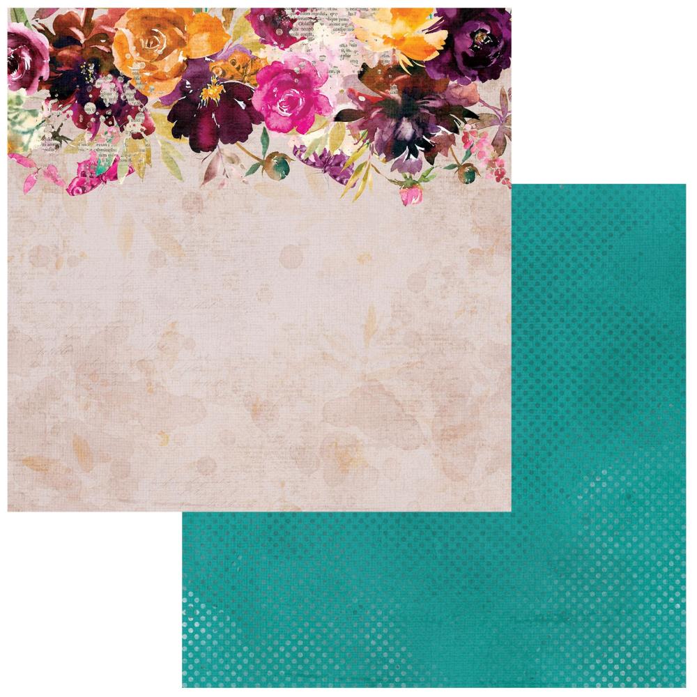 49 and Market ARToptions Spice 12"X12" Double-Sided Cardstock: Inverted Garden (49AOS1225170)