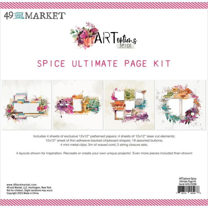 49 and Market ARToptions Spice Ultimate Page Kit (AOS25286)