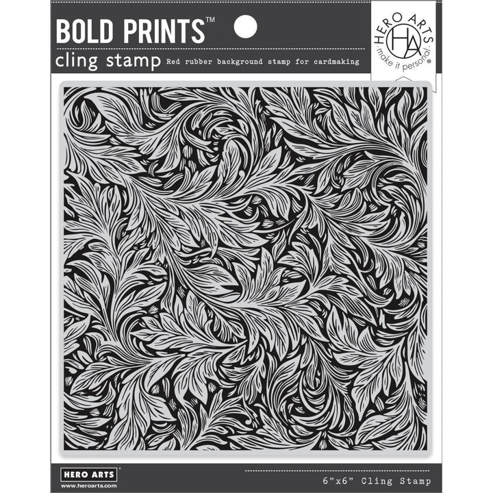 Hero Arts Bold Prints 6"X6" Cling Stamp: Acanthus (HACG927)