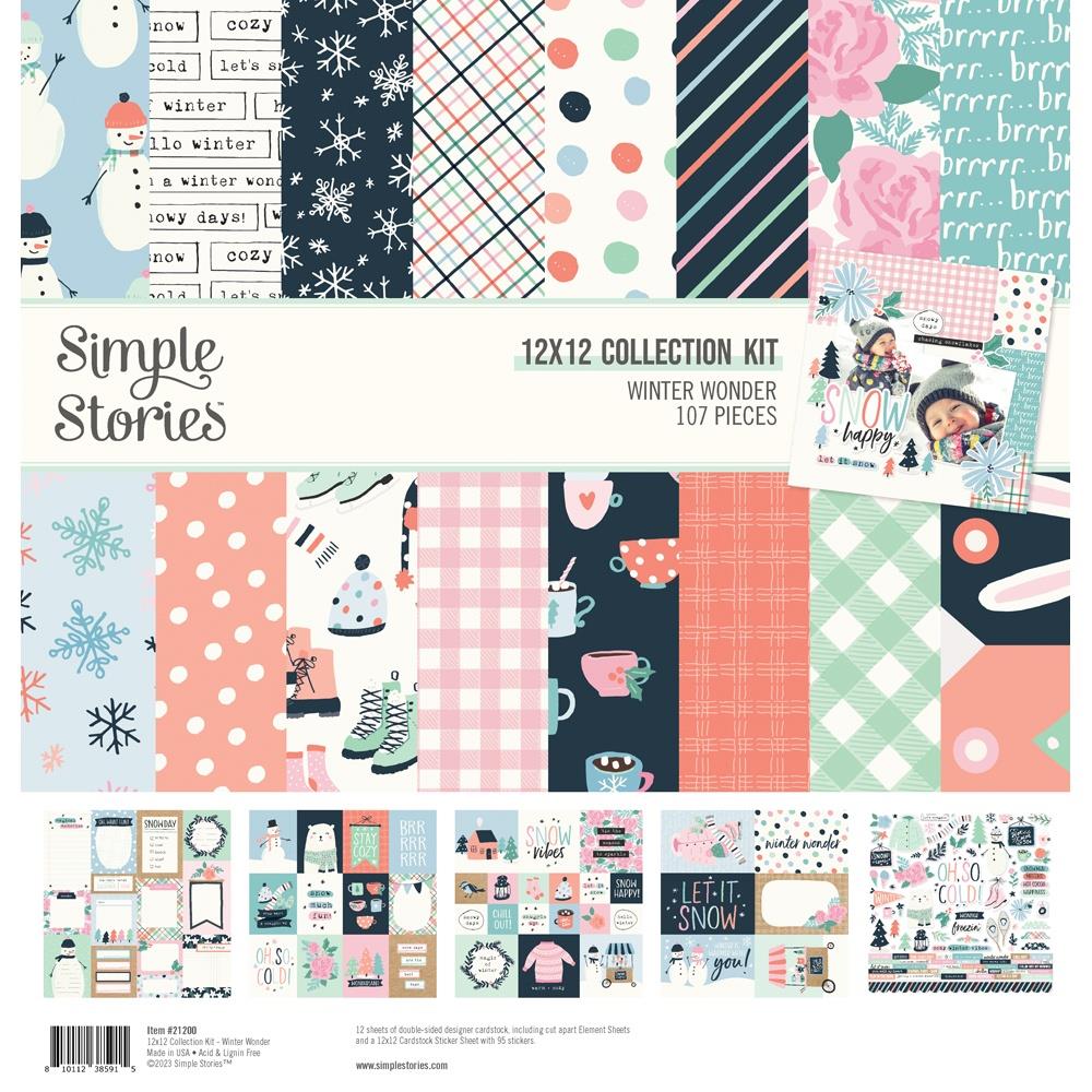 Simple Stories Winter Wonder 12"X12" Collection Kit (WNW21200)