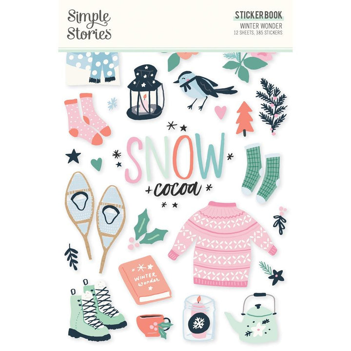 Simple Stories Winter Wonder Sticker Book (WNW21223)