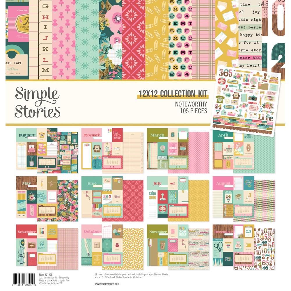 Simple Stories Noteworthy 12"X12" Collection Kit (NTW21300)