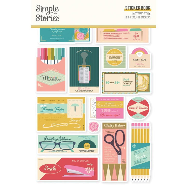 Simple Stories Noteworthy Sticker Book (NTW21324)