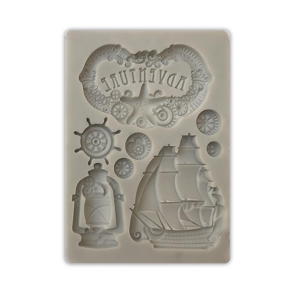 Stamperia Songs Of The Sea A6 Silicone Mould: Adventure (KACM20)