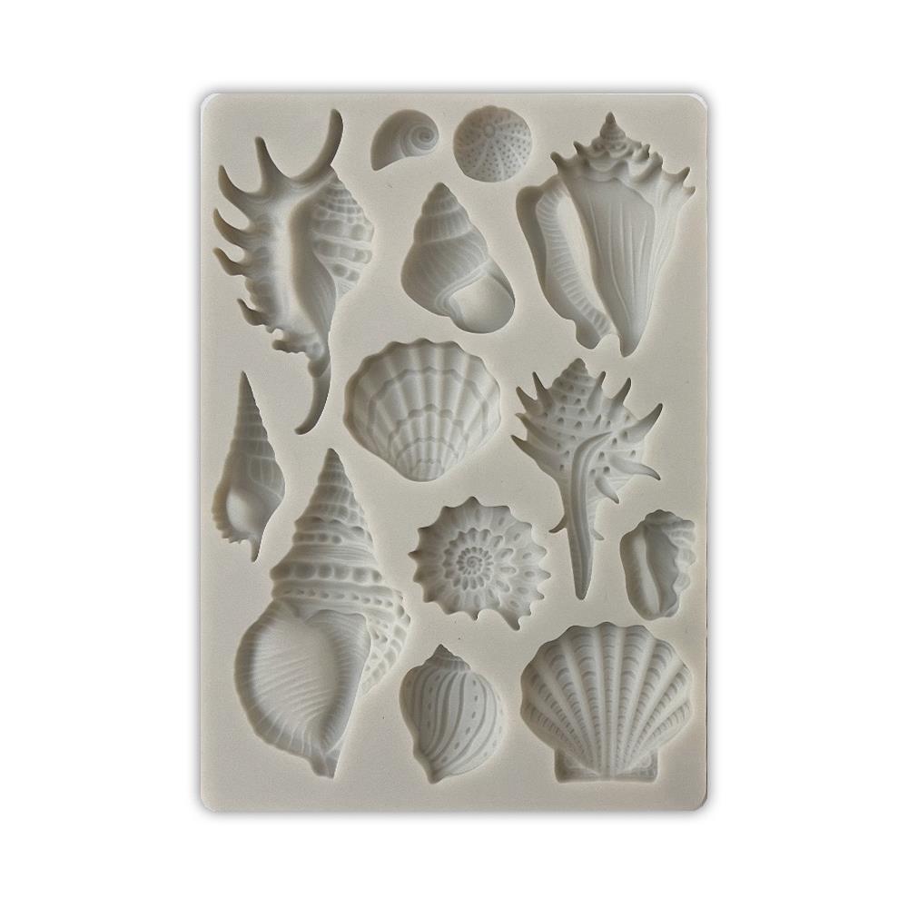 Stamperia Songs Of The Sea A6 Silicone Mould: Shells (KACM23)