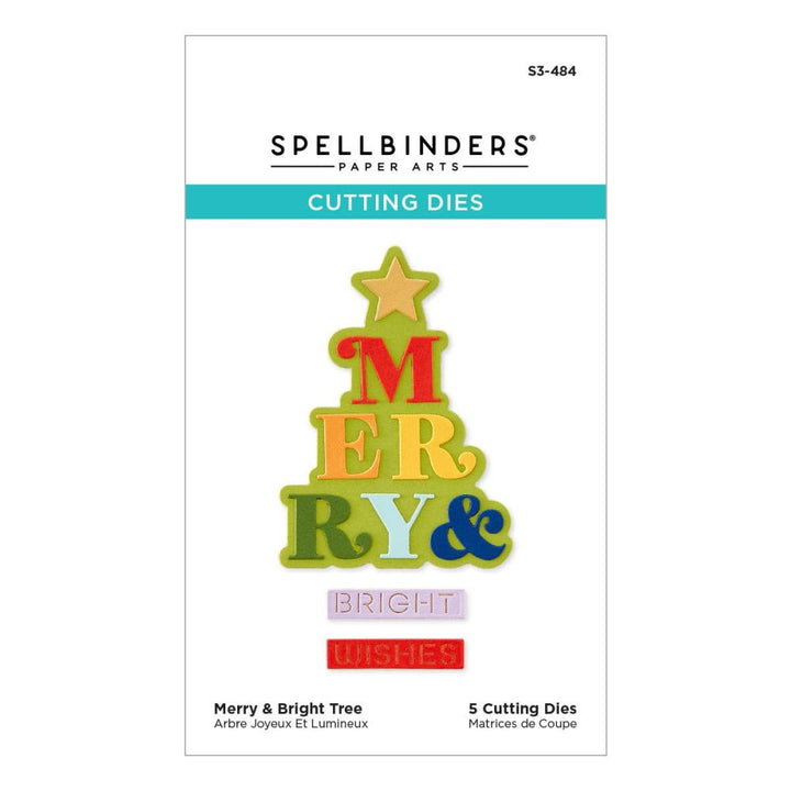 Spellbinders Etched Dies: Merry & Bright (S3484)