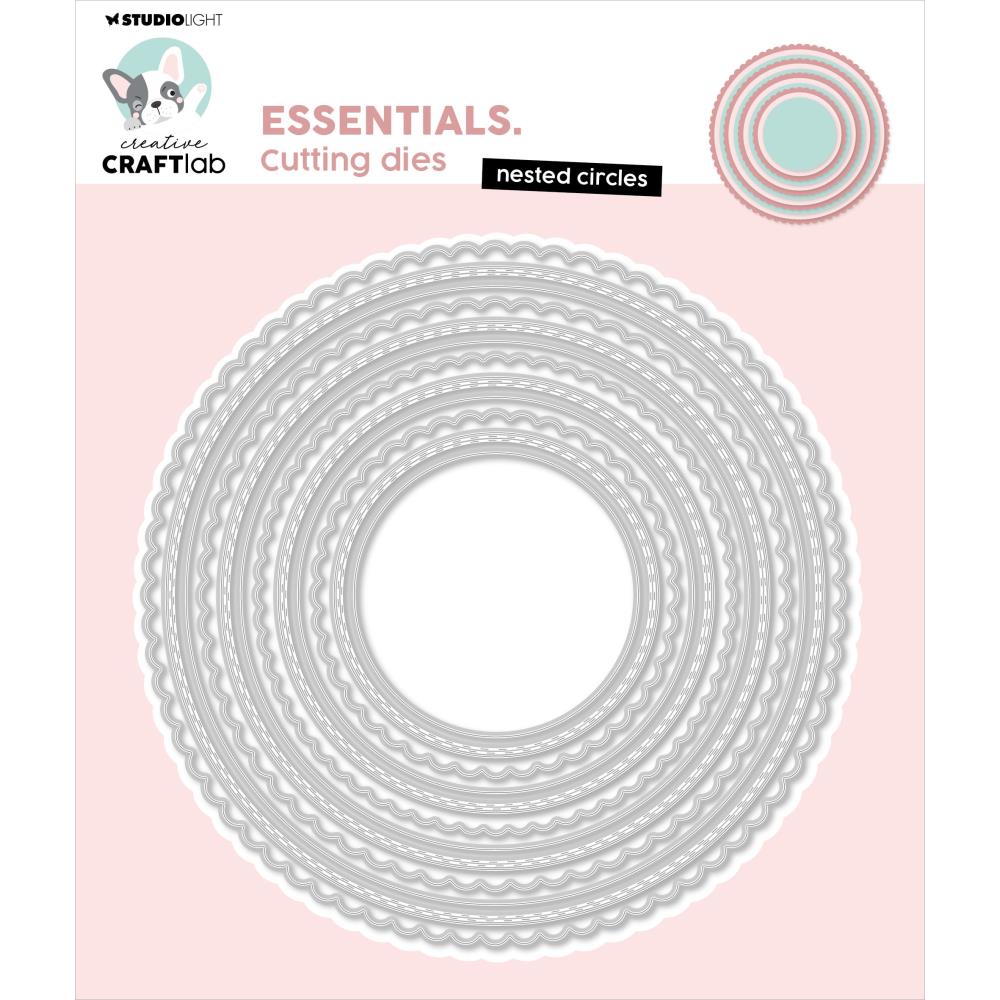 Studio Light Essentials Cutting Die: Nr. 744, Nested Circles (RESCD744)