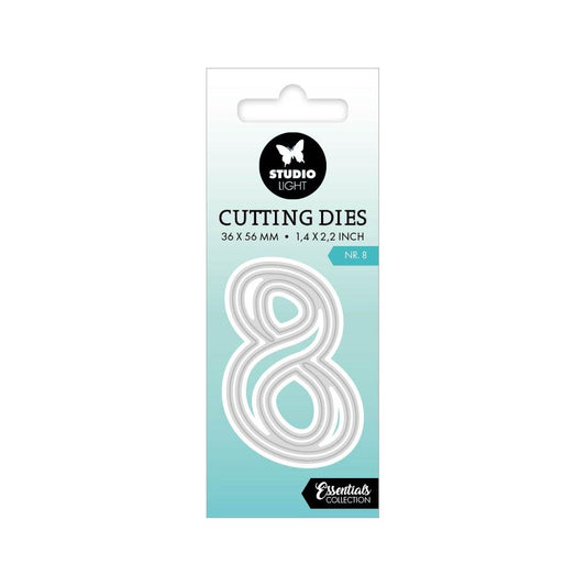 Studio Light Essentials Cutting Dies: Nr. 8 (LESCD752)