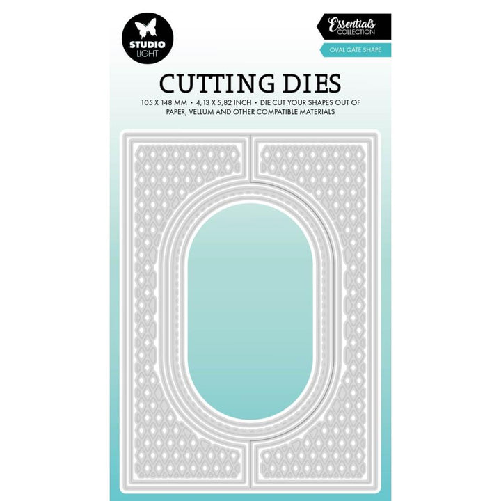 Studio Light Essentials Cutting Dies: Nr. 757, Oval Gate Shape (LESCD757)