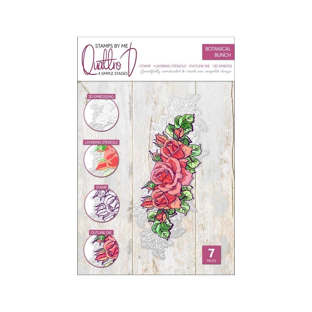Stamps By Me Quattro D Set: Botanical Bunch (250323A)