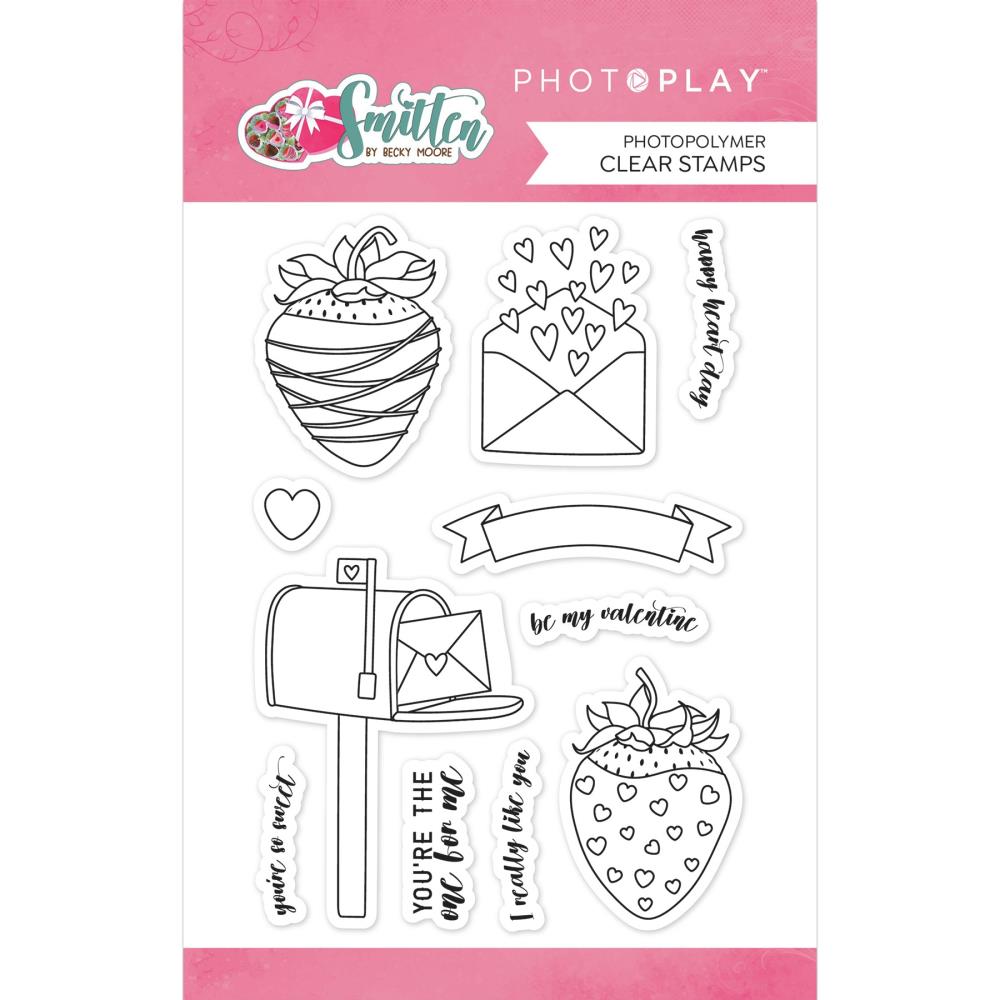 PhotoPlay Smitten Photopolymer Clear Stamps (PSMI4355)